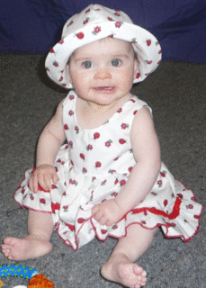 Jessica all dressed up