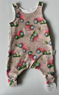 HALF PRICE SPECIAL TRACTOR HAREM ROMPER