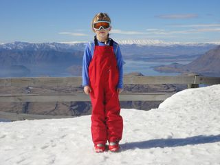 Arabella, after 11 days of skiing