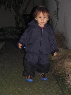 Xavier 14mths after being at Rugby with his big brother